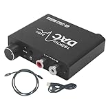 Digital-zu-Analog-Audio-Konverter, Audio-Konverteradapter, verstellbarer Audio-Konverter, tragbarer Stereo-Audio-Konverter, Analog-Konverter-Box 192