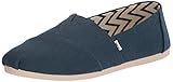 TOMS Damen Alpargata Heritage Canvas Flacher Slipper, Mallorca Blau, 39 EU