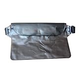 CHILDWEET Wasserdichter Beutel wasserdichte Tasche Schneefest Schmutzdicht Sanddicht Tasche Hüfttasche Schwarz