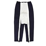 XUOUP Postoperative Pflege Hosen, Pflegemittel Für Bettlägerige Patienten, Krankenhaus Kittel Mit Langen Ärmeln Und Klettverschluss Für Patienten Mit Verbandsproblemenpants,L