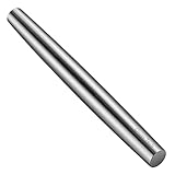 Nudelholz Edelstahl Teigroller, Nudelholz für Backen Metall Nudelholz für Bäcker, Backzubehör für Fondant, Pie Crust, Pizza, Nudelteig, Cookie & Teig - 32.5CM