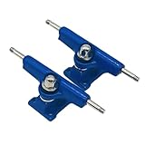 Fzzuzdlap Finger Skateboard mit Neuem Hanger und Base für Professionelle Finger Skateboards Blau