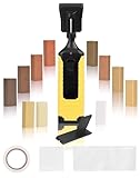 Laminat Reparatur, Hartwachs Vinyl Holz Reparaturset Parkett Reparaturset Wachs Holzkitt Loch Ausbessern Kratzreparatur für Laminat, PVC Vinylboden, Parkett Schäden Ausbessern, Holz Möbel Fußboden