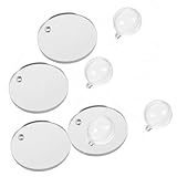 Veemoon 4 Stück Teiliges Betta-Fisch-trainingsspiegel- Doppelseitige Schwimmende Aquariumspiegel Langlebige Fischbehälter-deko für Kampffische und Kleine Aquarien