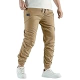 Arbeitshose für Herren, Stretch-Cargohose für Herren, strapazierfähig, normale Passform, Taschen, Kampf-Arbeitskleidung, leichte Jogginghose, schnell trocknend, Wanderhose, Laufhose, Workout
