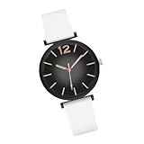 Generisch Analoge Uhr – Armbanduhr, Studentenuhr, atmungsaktive Kinderarmbanduhr für und Mädchen, Dekorationszubehör, Neue Damen-Silikonuhr, klein, grün, schlicht, lässig, Jelly-Uhr