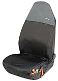 Walser Werkstatt Schonbezug Outdoor Sports, Auto-Sitzschoner, Werkstattschoner-Auto, PKW-Schutzunterlage, Werkstattschoner schwarz/grau