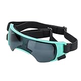 Hundebrille für kleine und mittelgroße Rassen, UV-Schutz, Haustier-Sonnenbrille mit Luft-Design, winddicht, beschlagfrei, staubdicht, schneefest, Welpenbrille zum Reiten, Autofahren