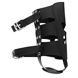 Toyvian Fahrrad Flaschenhalter PU Skull Design Robuster Getränkehalter für Mountainbikes Einfache Montage Langlebiger Radfahrer Wasserflaschenhalter für Vielseitigen Einsatz