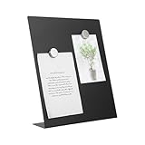 Magnetisches Bulletin Board – Edelstahl Pinnwand | Büro Memo Board | Notizen Zeitpläne Organizer | Magnettafel Für Küche Wohnzimmer Home Office Aufgabenmanagement Erinnerungen Aufgabenliste Planer