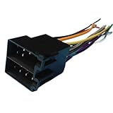 ZDPVK Radiokabelbaum Auto-ISO-Radiokabel-Kabelbaumadapter-Anschlussstecker, weiblich, for VW, for Jetta, for Golf, for Passat, for Audi, for A4 A6, for Ford, for Focus
