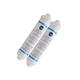 2 x Universalfilter USC100 Wpro für US-Kühlschrank: Samsung, LG, Whirlpool, Daewoo, Haier