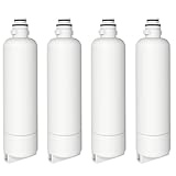 BORPLFTR50 Wasserfilter Ersatz kompatibel mit Bosch Ultra Clarity Pro 11032531, 12033030, 11025825, BORPLFTR55, B36CT80SNS, B36CL80ENS, WFC100MF, WFS200MF, RA450022 Neu (4) Packung)