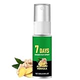 Ingwerfuß nahrhaftes Spray, tägliche Füße Pflege, natürlicher Fuß-Deodorizer 2.4x9.2 cm/0,94 x 3,62 Zoll Beruhigend & erfrischend/kompakt & reisenbereit für Frauen, Männer, Jugendliche, Athleten