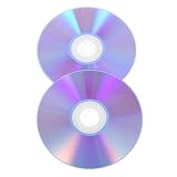 Beaupretty 2 Stück Beschreibbare CD Rohlinge Leere CD Rohlinge Beschreibbare DVD Rohlinge Beschreibbare Medien CD R Audio CD R Rohlinge Beschreibbarer Kunststoff