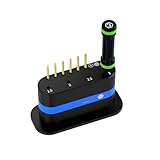 Arroopu Magnetischer Schraubendreher Halter,Fahrrad Werkzeug Aufbewahrungsständer | Rutschfester Fahrradreparatur Werkzeugorganizer,Für Garage, Werkstatt, Bau, , Zangen, Bohrer, Schublade