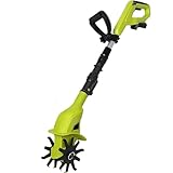 20 V Elektrische Gartenfräse, Grubber Mit Stahlzinken, Mit 1 X 2000 MAh Akku Und Ladegerät, 10 cm Fräsbreite, 25 cm Arbeitstiefe, Für Rasen-/Garten-/Bodenbearbeitung