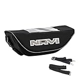 NSADDKF Fahrradtasche Rahmen Wasserdicht Rahmentasche Bike Für Hon@&da NAVI 110 COLSRS NAVI110 Motorradzubehör wasserdichte Und Staubdichte Lenkeraufbewahrungstasche Navigationstasche(6)
