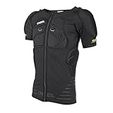 O'NEAL | Protektoren-Jacke | Motocross Enduro Motorrad | Elastisch leichte Protektorenjacke, aus Polyurethan-Schaum, Mesh-Einsatz | STV Short Sleeve Protector Shirt | Erwachsene | Schwarz | Größe XL