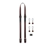Peak Design Leash Kameragurt, Eclipse, konfigurierbar als Schlinge, Nacken, Schultergurt oder Sicherheitsgurt, verstellbar, kompakt, Schnellverschluss, Kameragurte für Fotografen, 90 kg Kapazität