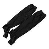 Gatuida wasserdichte Winddichte Motorrad Regenhose für Damen und Herren mit Fußschutz Outdoor Regenhose für Motorradfahren und Wandern Robuste Bequeme Regenhosen mit Schutz vor Nässe und