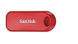 SanDisk Cruzer Snap USB 2.0 Flash-Laufwerk 32 GB 3er-Pack (Schlüsselanhänger-Ring, USB 2.0, wichtige persönliche Dateien, Musik und Videos sichern, kompaktes Design) Schwarz/Blau/Rot