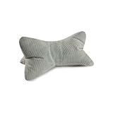 MAGMA Leseknochen INGA, Cord Look,Farbe Mint, 42cm x 22cm, ergonomische Form für Nacken- oder Lendenstütze, Flexible Stütze für Bücher, E-Books oder Tablets