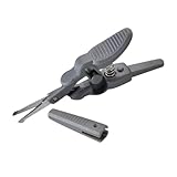 Alipis Präzise Kleine Beauty Schere aus Edelstahl mit Abgerundeten Spitzen für Augenbrauen Nasenhaare und Bartpflege Sicherer Griff Langlebig und Komfortabel für Feines Styling