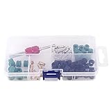 RASTKY 71-teiliges Werkzeugset Zum Entfernen von Klimaanlagen mit Dual-Style-Ventilwerkzeug für AC-Automatikventil, Öffnungsschlüssel, Ideal für Universelle Kühlung, AC-Verteilerschlauch-Gummidichtung