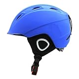 Leichter Kinder-Skihelm for Den Außenbereich, Integrierter Geformter Ski-Schneehelm for Kinder Und Mädchen, Sicherheits-Skateboard-Snowboard-Helme Vielseitig Einsetzbar(Blue,S)