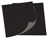 TimeTEX Tafelfolie A4 selbstklebend 2er Set, schwarz | Wieder abwischbare Kreide-Tafel, glatte Oberfläche, rückstandsfrei abnehmbar | Perfekt für Schreiben & Notizen