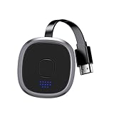 OBEST Wireless WiFi Display Dongle 1080P HDMI Display Adapter, 5G Funkübertragung für Streaming Video Audio File von, Laptop, PC, Kamera to TV/Beamer/Monitor, Wireless HDMI Dongle(165ft/50m)
