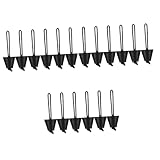 BESPORTBLE 3 Sätze Kajak Wasserdichter Stecker Drainage Entwässerung Boat Accessories Wasserstopper Drainy Unterstützung Kanuzubehör Kajakzubehör Gewindestopfen Kieselgel Black 6 Stück * 3