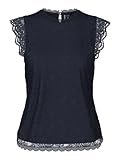 PIECES Pcolline Sl Lace Top Noos