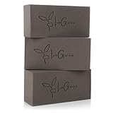 LaGreen Blumensteckschaum 3er Pack - Steckmasse Steckschwamm für Frischblumen, Trockenblumen, Blumengesteck und Adventskranz - 20 x 10 x 7 cm (Grau)