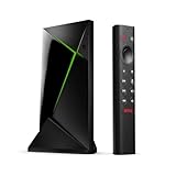 NVIDIA SHIELD Android TV Pro Multimedia Player; 4K HDR Filme, Live Sport, Dolby Vision-Atmos, KI-unterstützte Video-Hochskalierung, GeForce NOW Cloud Gaming, Google Assistant integriert