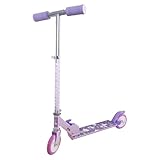 ODS Scooter 80 cm verstellbar und klappbar Einhorn Mania, Farbe Rosa, Lila, Weiß, 56378