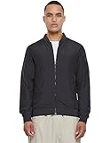 Urban Classics Herren Bomber Jacke, Schwarz, L