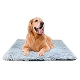 PawNoc Hundematte, Hundematten zum Schlafen, Hundebettunterlage mit Maschinenwaschbar (X-Large, Hellgrau)