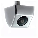 SDZSDAS Wireless Backup Kamera 170 Grad Sternenlicht Nachtsicht CCD Fisheye-Objektiv Auto Reverse Backup Rückansicht Kamera Für Fahrzeug Monitor DVD Rückfahrkamera(Chrome-AHD)