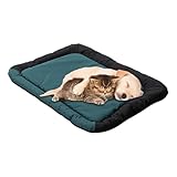 Ungtyb Komfortable Dog Crate Mat, Oxford Dog Sleeping Mat, Anti Slip Cat Cushion, Dog Kennel Pad with Durable and Long Lasting Material for Small, Medium and Large Dogs (1 Piece)