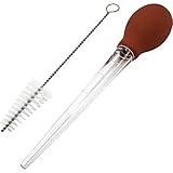 Westmark Bratensaftspritze Kunststoff, Nylon, Rot/Transparent, 28 x 6.2 x 6.2 cm