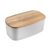 Metaltex 585020000 Bready Brotkasten, Off-White, Holz
