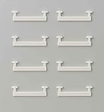 24 Stück Schlaufengleiter 50 mm zum Dekorieren von Schlaufenschals an Einer Gardinenstange oder Gardinenschiene, 1010N