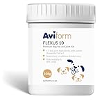 Aviform Flexus 10 Hüft- & Gelenkergänzungsmittel für Hunde – vollgepackt mit 11 Hauptinhaltsstoffen – Glucosamin, Grünlippmuschel, MSM & Chondroitin zur Verbesserung der Beweglichkeit und
