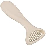 Hohopeti Haarentferner und Körperhaartrimmer für Frauen Langlebiger Manueller Rasierer in Mandelweiß Rutschfester Griff für Beine Arme und Achseln Praktisches Reise und Geschenkset