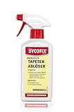 Tapetenablöser extra-stark 500 ml mit Sprühkopf, Spray zum ablösen und entfernen von Raufaser- und Papiertapeten, Vinyl- und Vliestapeten, Leimfarbe, Tapetenlöser mit Zitronenduft, Aktiv-Konzentrat