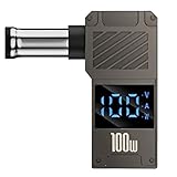 Laptop-Ladeadapter – Ladegerät für Laptop | Laptop-Ladegeräte und Netzteile | für den Anschluss des Ladegeräts Typ C 100 W Typ C auf DC