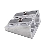 24 Stk Bleistiftspitzer Für Mechanische Stifte Bleistifte Mechanisch Großer Bleistiftspitzer Anspitzer Bleistiftspitzer Handbuch Bleistiftspitzer in Der Hand Silver ROMISBABA