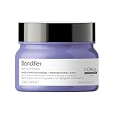 L'Oréal Professionnel Paris Serie Expert Blondifier Maske, schützende Haarkur für blondes & naturblondes Haar, verleiht Glanz, nährende Haarpflege mit Açaibeeren, Intensivkur, 250 ml, Geruchlos